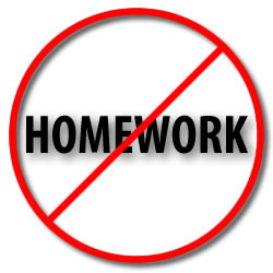 i dont do my homework
